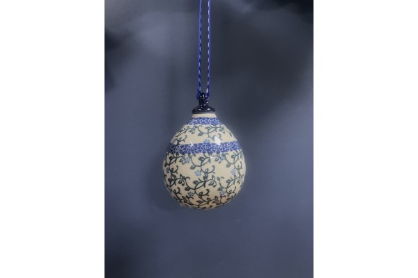 185 Bunzlau Kerstbal Druppel vorm 1822 185 Bunzlau Kerstbal Druppel vorm 1822